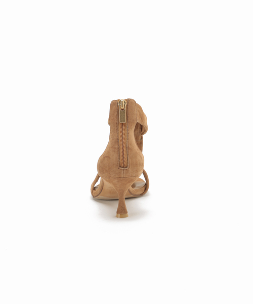 LE TALON(ルタロン)の「GRISE 6cmレザーチューブクロスサンダル(サンダル・レディース・ベージュ/キャメル/グリーン・SMALL/MEDIUM/LARGE/X-LARGE)」の5枚目の写真