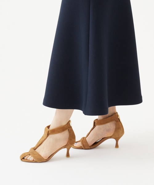 LE TALON(ルタロン)の「GRISE 6cmレザーチューブクロスサンダル(サンダル・レディース・ベージュ/キャメル/グリーン・SMALL/MEDIUM/LARGE/X-LARGE)」の19枚目の写真