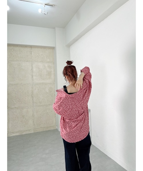 JUMELLE（ジュメロ）の「レオパードシャツ（シャツ/ブラウス・レディース・ピンク/クリーム・FREE）」の18枚目の写真