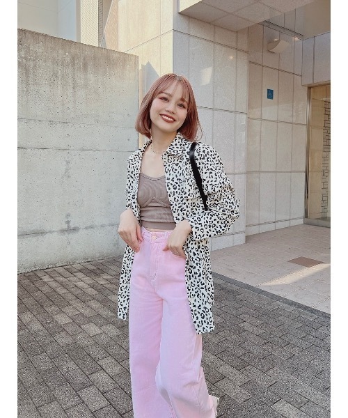 JUMELLE（ジュメロ）の「レオパードシャツ（シャツ/ブラウス・レディース・ピンク/クリーム・FREE）」の22枚目の写真