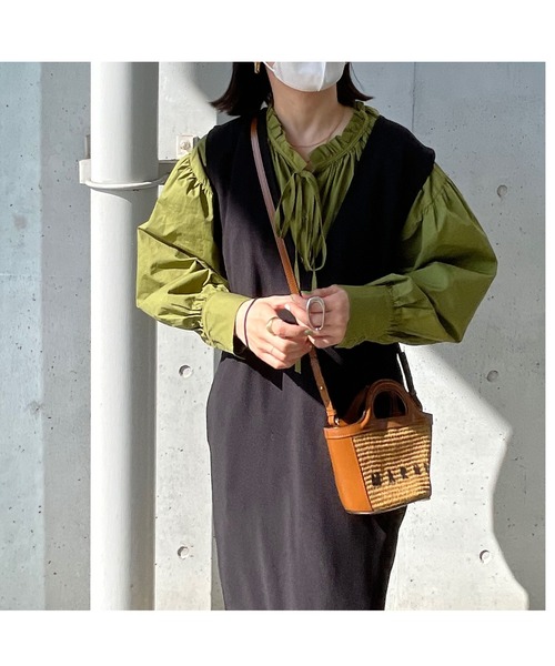 OWLLIDA apartment.(オルリダアパートメント)の「gather cotton blouse(シャツ/ブラウス・レディース・ホワイト/ケリー・FREE)」の16枚目の写真