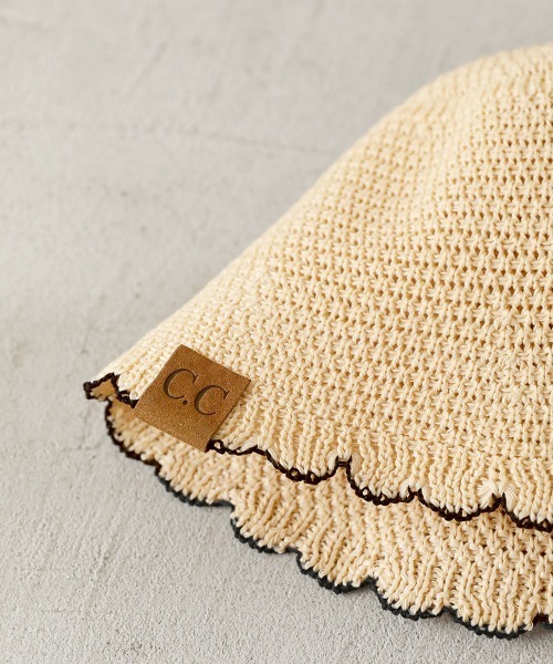 Bab（バブ）の「配色バケットハット（ハット・レディース・ブラック/アイボリー/キャメル・ONESIZE）」の10枚目の写真