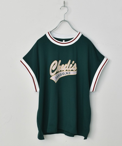 Starting Over(スターティングオーバー)の「裏毛リブラインプリントベスト(ベスト・メンズ・チャコール/アイボリー/グリーン・L/XL/M)」の1枚目の写真