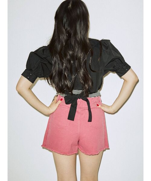 jouetie(ジュエティ)の「フロントボタンダブルスカパン(その他パンツ・レディース・ブラック/ピンク/ライトブルー・MEDIUM)」の19枚目の写真