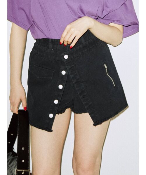 jouetie(ジュエティ)の「フロントボタンダブルスカパン(その他パンツ・レディース・ブラック/ピンク/ライトブルー・MEDIUM)」の22枚目の写真