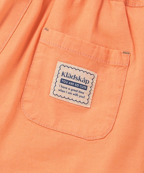 kladskap（クレードスコープ）の「裾ネコ4分丈パンツ（その他パンツ・キッズ・ピンク/サックスブルー・90cm/100cm/110cm/120cm）」の9枚目の写真