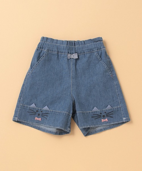 kladskap（クレードスコープ）の「裾ネコ4分丈パンツ（その他パンツ・キッズ・ピンク/サックスブルー・90cm/100cm/110cm/120cm）」の18枚目の写真