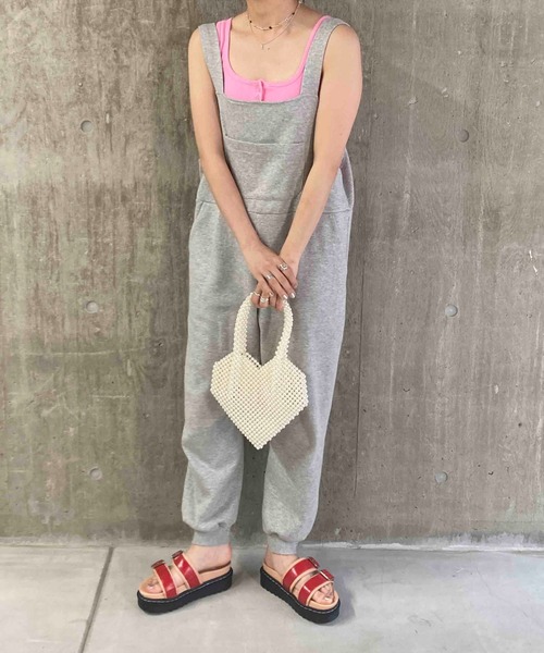 Casselini（キャセリーニ）の「Casselini(キャセリーニ)ハートビーズバッグ（ハンドバッグ・レディース・ブラック/シルバー/アイボリー・FREE）」の5枚目の写真