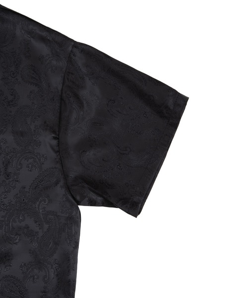 PUNYUS(プニュズ)の「チャイナ柄半袖シャツ(シャツ/ブラウス・レディース・ベージュ/ブラック/ブルー・3/4/1/2)」の7枚目の写真