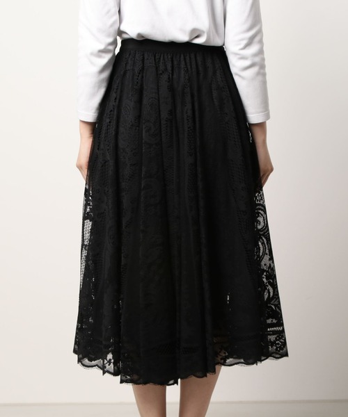AMAIL（アマイル）の「Lace mature スカート（スカート）」 - WEAR