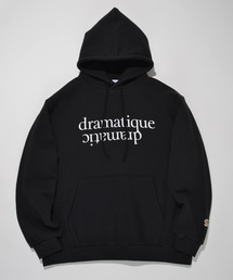 フロントプリント/ワンポイント オーバーサイズヘビーウエイトフーディスウェットパーカー ビッグシルエット(ユニセックス)HEAVY WEIGHT dramatique HOODIE BIC SWEAT