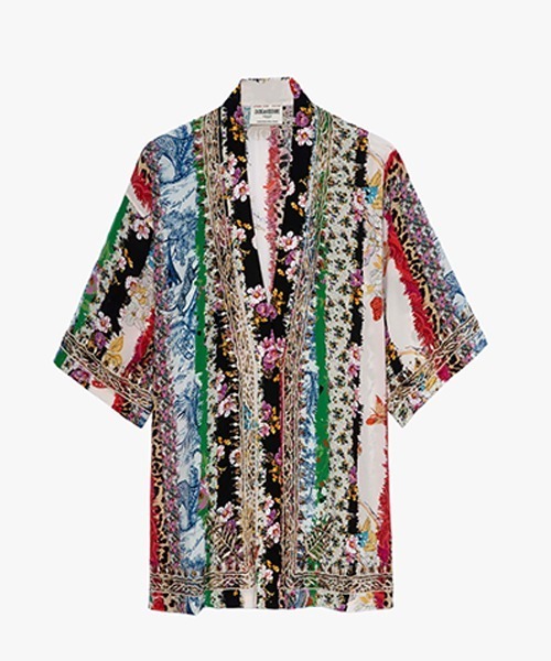 ZADIG&VOLTAIRE(ザディグ エ ヴォルテール)の「TONG CDC MIX PRINT BROD(その他アウター・レディース・マルチ・S/M/XS)」の4枚目の写真