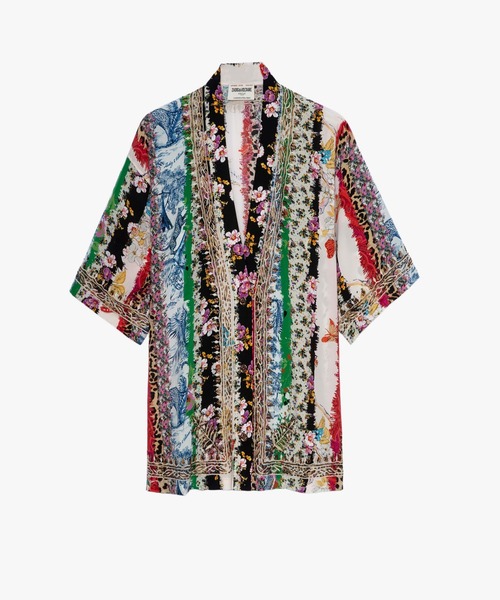 ZADIG&VOLTAIRE(ザディグ エ ヴォルテール)の「TONG CDC MIX PRINT BROD(その他アウター・レディース・マルチ・S/M/XS)」の7枚目の写真