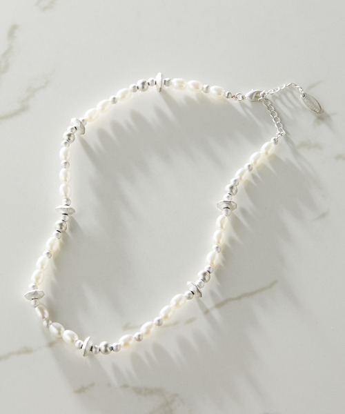 PAPILLONNER(パピヨネ)の「【OT】コンビネーションネックレス/PAPILLONNER/パピヨネ(ネックレス・レディース・シルバー・FREE)」の6枚目の写真