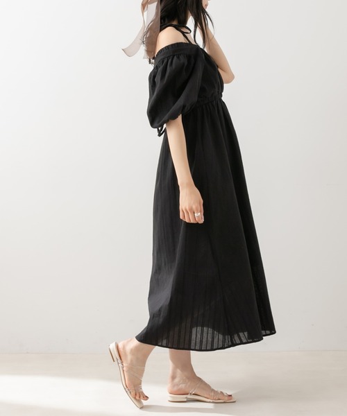 OLIVE des OLIVE（オリーブデオリーブ）の「セットワンピース（ワンピース・レディース・ブラック/オフホワイト/イエロー/オレンジ・FREE）」の11枚目の写真