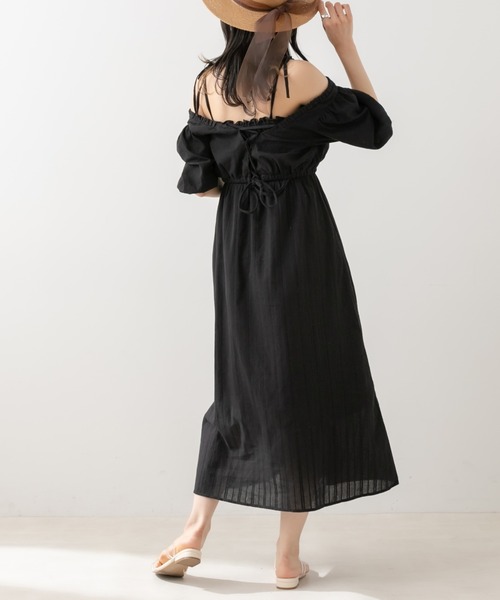 OLIVE des OLIVE（オリーブデオリーブ）の「セットワンピース（ワンピース・レディース・ブラック/オフホワイト/イエロー/オレンジ・FREE）」の12枚目の写真