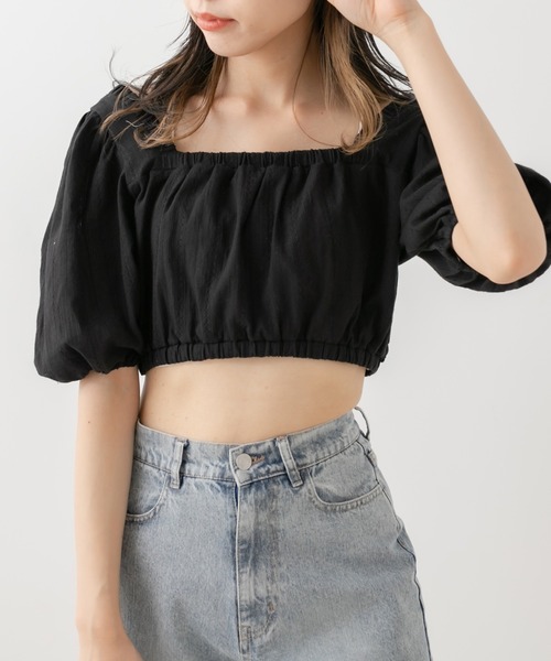 OLIVE des OLIVE（オリーブデオリーブ）の「セットワンピース（ワンピース・レディース・ブラック/オフホワイト/イエロー/オレンジ・FREE）」の19枚目の写真