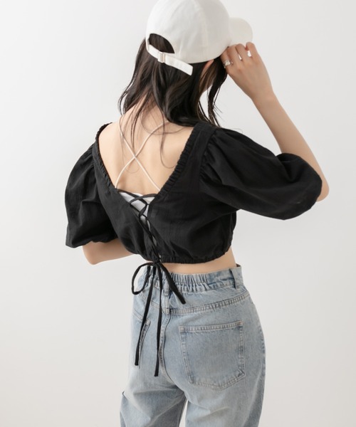 OLIVE des OLIVE（オリーブデオリーブ）の「セットワンピース（ワンピース・レディース・ブラック/オフホワイト/イエロー/オレンジ・FREE）」の20枚目の写真