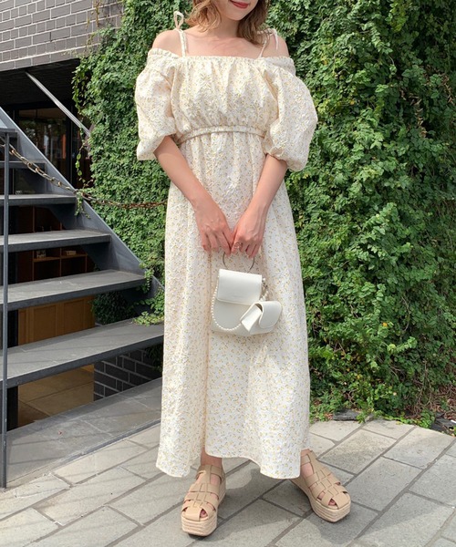 OLIVE des OLIVE（オリーブデオリーブ）の「セットワンピース（ワンピース・レディース・ブラック/オフホワイト/イエロー/オレンジ・FREE）」の21枚目の写真