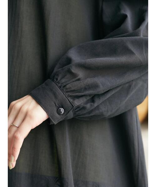 CRAFT STANDARD BOUTIQUE(クラフトスタンダードブティック)の「羽織りワンピース *◆(ワンピース・レディース・ブラック/ベージュ・FREE)」の19枚目の写真