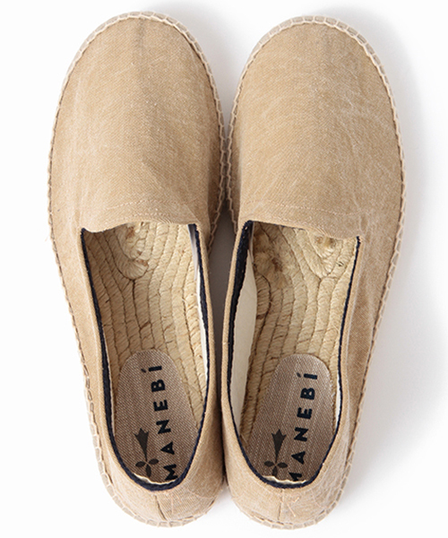 BEAMS LIGHTS Men's（ビームスライツ メンズ）の「MANEBI / ソリッドエスパドリーユ（サンダル・メンズ・ベージュ/ブルー/レッド・43/42/40/41）」の5枚目の写真