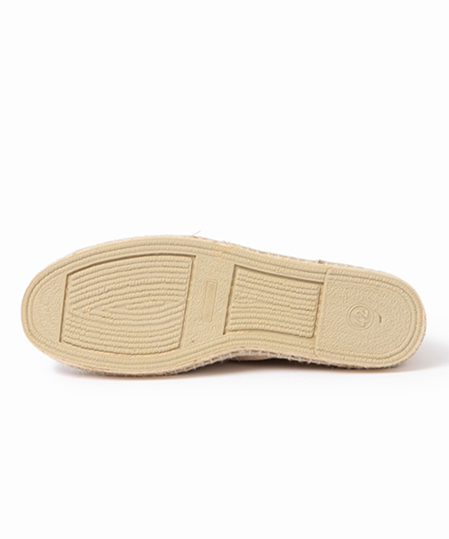 BEAMS LIGHTS Men's（ビームスライツ メンズ）の「MANEBI / ソリッドエスパドリーユ（サンダル・メンズ・ベージュ/ブルー/レッド・43/42/40/41）」の4枚目の写真