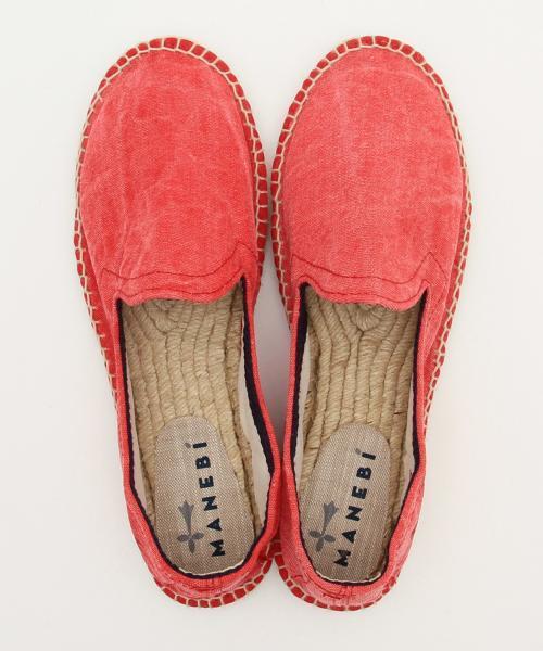 BEAMS LIGHTS Men's（ビームスライツ メンズ）の「MANEBI / ソリッドエスパドリーユ（サンダル・メンズ・ベージュ/ブルー/レッド・43/42/40/41）」の21枚目の写真