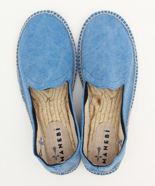 BEAMS LIGHTS Men's（ビームスライツ メンズ）の「MANEBI / ソリッドエスパドリーユ（サンダル・メンズ・ベージュ/ブルー/レッド・43/42/40/41）」の15枚目の写真