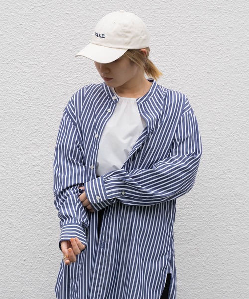 salle de bal（サルデバル）の「Yale University イェール大学 キャップ YALE BLOCK LOGO CAP（キャップ・レディース・アイボリー・1）」の7枚目の写真