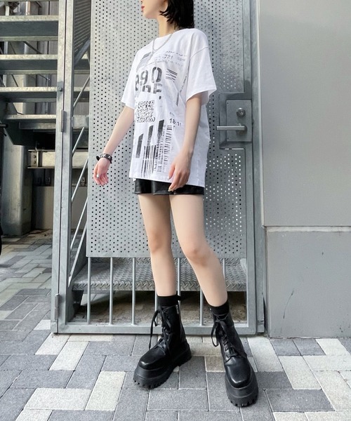 Figments（フィグメンツ）の「ID Tシャツ（Tシャツ/カットソー・レディース・ホワイト・FREE）」の5枚目の写真