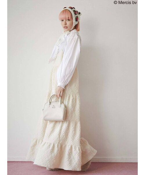 merry jenny（メリージェニー）の「うさぎのミニボストンバッグ（ボストンバッグ・レディース・ブラック/アイボリー・FREE）」の11枚目の写真