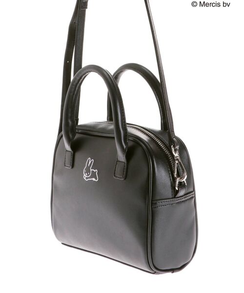 merry jenny（メリージェニー）の「うさぎのミニボストンバッグ（ボストンバッグ・レディース・ブラック/アイボリー・FREE）」の13枚目の写真