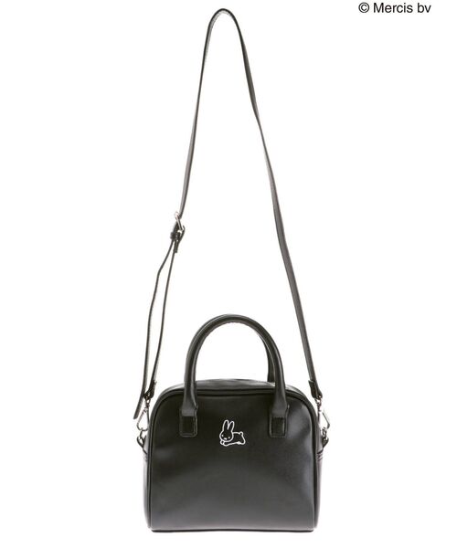 merry jenny（メリージェニー）の「うさぎのミニボストンバッグ（ボストンバッグ・レディース・ブラック/アイボリー・FREE）」の19枚目の写真