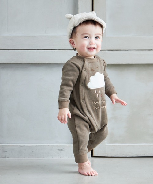 MAKE YOUR DAY（メイクユアデイ）の「くまみみボアキャップ（キャップ・キッズ・アイボリー/チャコールグレー/ブラウン・XS/L/S/M）」の5枚目の写真