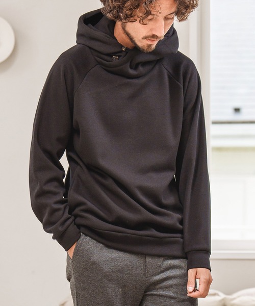 Magine（マージン）の「mpa2948- BACK BOA VOLUME NECK PARKA パーカー（パーカー・メンズ・ブルー系その他/オリーブ/ブラック/チャコール・44/46/48）」の18枚目の写真