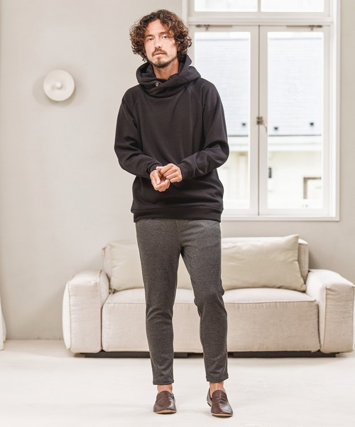 Magine（マージン）の「mpa2948- BACK BOA VOLUME NECK PARKA パーカー（パーカー・メンズ・ブルー系その他/オリーブ/ブラック/チャコール・44/46/48）」の22枚目の写真