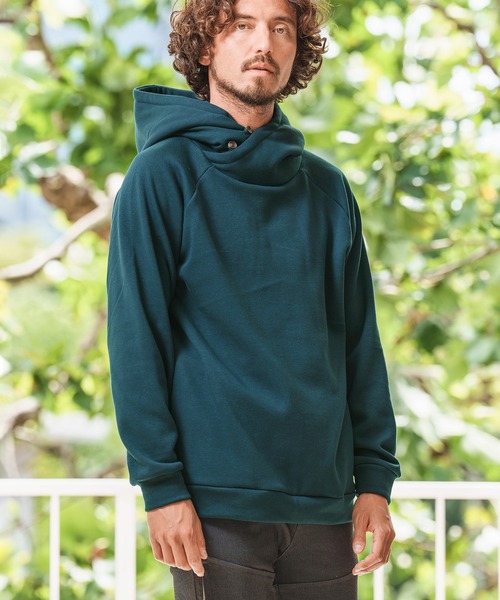 Magine（マージン）の「mpa2948- BACK BOA VOLUME NECK PARKA パーカー（パーカー・メンズ・ブルー系その他/オリーブ/ブラック/チャコール・44/46/48）」の9枚目の写真