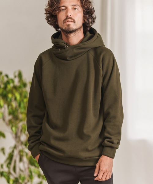 Magine（マージン）の「mpa2948- BACK BOA VOLUME NECK PARKA パーカー（パーカー・メンズ・ブルー系その他/オリーブ/ブラック/チャコール・44/46/48）」の13枚目の写真