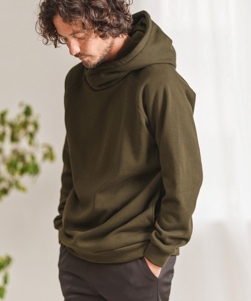 Magine（マージン）の「mpa2948- BACK BOA VOLUME NECK PARKA パーカー（パーカー・メンズ・ブルー系その他/オリーブ/ブラック/チャコール・44/46/48）」の19枚目の写真