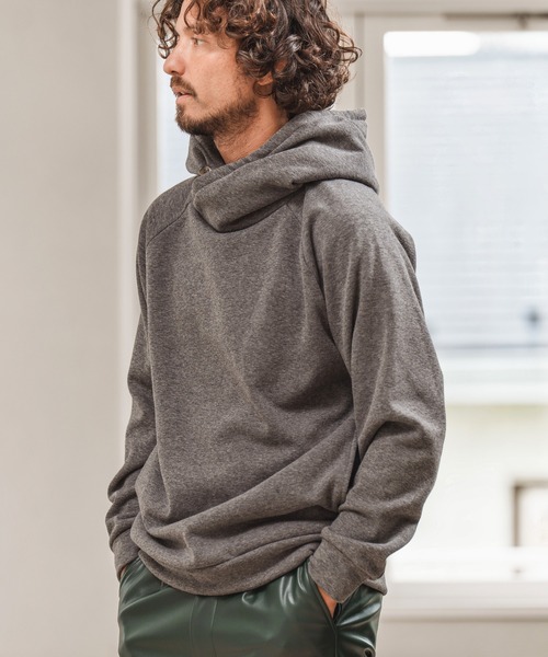 Magine（マージン）の「mpa2948- BACK BOA VOLUME NECK PARKA パーカー（パーカー・メンズ・ブルー系その他/オリーブ/ブラック/チャコール・44/46/48）」の17枚目の写真
