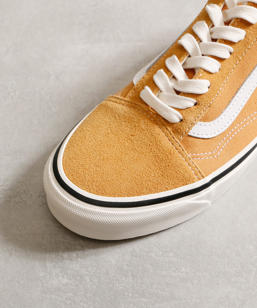 And A（アンドエー）の「VANS ヴァンズ / OLD SKOOL 36 DX（Anaheim Factory）オールドスクール スエードキャンバスローカットスニーカー / VN0A4BW3BLS VN0A4BW3BM7（スニーカー・メンズ・グレイッシュブルー/マスタード・27.5cm/26.5cm/27cm/28cm）」の15枚目の写真