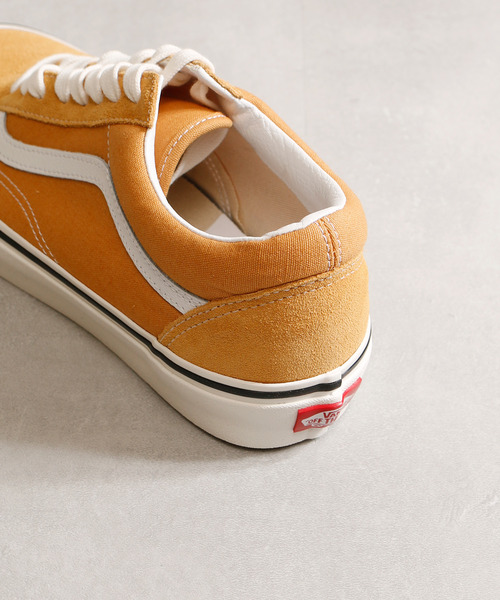 And A（アンドエー）の「VANS ヴァンズ / OLD SKOOL 36 DX（Anaheim Factory）オールドスクール スエードキャンバスローカットスニーカー / VN0A4BW3BLS VN0A4BW3BM7（スニーカー・メンズ・グレイッシュブルー/マスタード・27.5cm/26.5cm/27cm/28cm）」の18枚目の写真