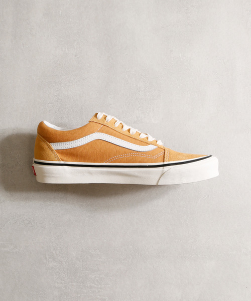And A（アンドエー）の「VANS ヴァンズ / OLD SKOOL 36 DX（Anaheim Factory）オールドスクール スエードキャンバスローカットスニーカー / VN0A4BW3BLS VN0A4BW3BM7（スニーカー・メンズ・グレイッシュブルー/マスタード・27.5cm/26.5cm/27cm/28cm）」の22枚目の写真