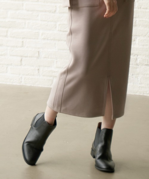 ikka(イッカ)の「サイドゴアプレーンブーツ(ブーツ・レディース・ブラック/ブラウン・M/L)」の19枚目の写真