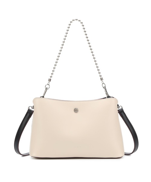 jouetie（ジュエティ）の「【jouetie/ジュエティ】カラーエッジ　両アオリポケット　ショルダーバッグ（ショルダーバッグ・レディース・アイボリー/グレイッシュベージュ/ブルー系その他/ブラック/ブルー/ダークブラウン/ダークグリーン・FREE）」の18枚目の写真