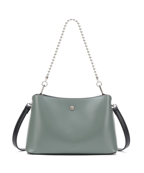 jouetie（ジュエティ）の「【jouetie/ジュエティ】カラーエッジ　両アオリポケット　ショルダーバッグ（ショルダーバッグ・レディース・アイボリー/グレイッシュベージュ/ブルー系その他/ブラック/ブルー/ダークブラウン/ダークグリーン・FREE）」の21枚目の写真