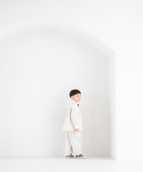 LOWRYS FARM（ローリーズファーム）の「コットンミリタリーシャツジャケット　162245（シャツ/ブラウス・キッズ・アイボリー/ブラック/カーキ・110cm/120cm/130cm/140cm/150cm）」の11枚目の写真