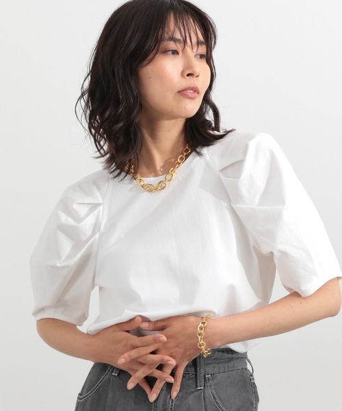 BARNYARDSTORM（バンヤードストーム）の「BARNYARDSTORM / ボリュームチェーンブレス（ブレスレット・レディース・シルバー/ゴールド・FREE）」の6枚目の写真