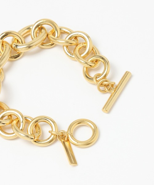 BARNYARDSTORM（バンヤードストーム）の「BARNYARDSTORM / ボリュームチェーンブレス（ブレスレット・レディース・シルバー/ゴールド・FREE）」の9枚目の写真