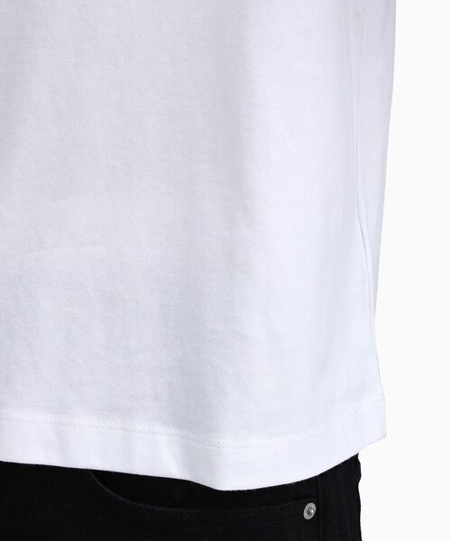 Calvin Klein（カルバン・クライン）の「ポラロイド ロングスリーブ Tシャツ（Tシャツ/カットソー・メンズ・ホワイト・S/M/L/XL）」の6枚目の写真